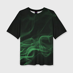 Футболка оверсайз женская Color smoke green, цвет: 3D-принт