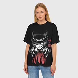 Футболка оверсайз женская Ван пис - Сабо, цвет: 3D-принт — фото 2