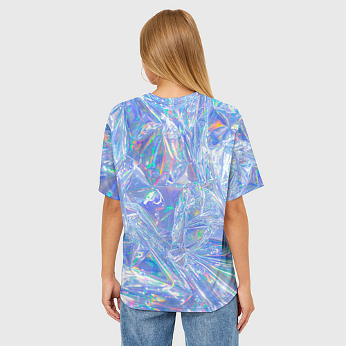 Женская футболка оверсайз Astro четыре фото / 3D-принт – фото 4