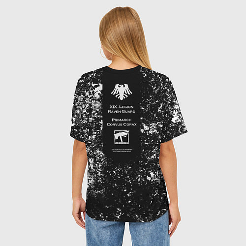 Женская футболка оверсайз Примарис - Гвардия Ворона / 3D-принт – фото 4