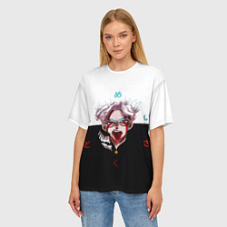 Футболка оверсайз женская Аниме Дандадан Окарун, цвет: 3D-принт — фото 2