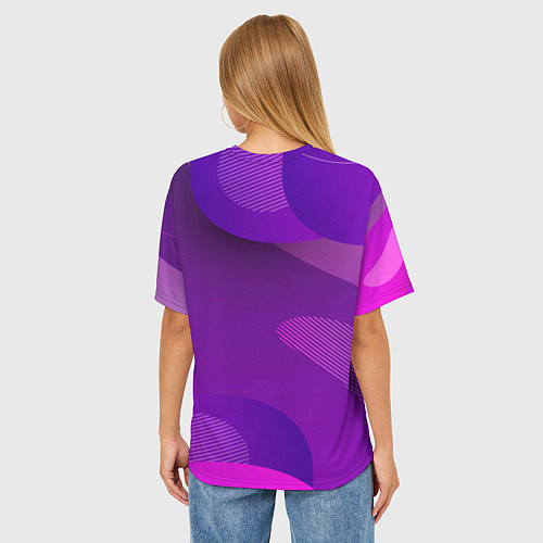 Женская футболка оверсайз XXXTentacion танцует в стиле 80х / 3D-принт – фото 4