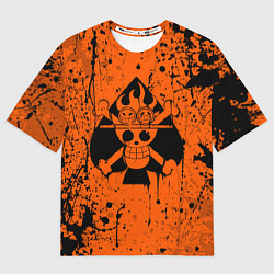 Футболка оверсайз женская Эйс символ, цвет: 3D-принт