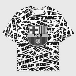 Футболка оверсайз женская AAP Rocky barcelona, цвет: 3D-принт