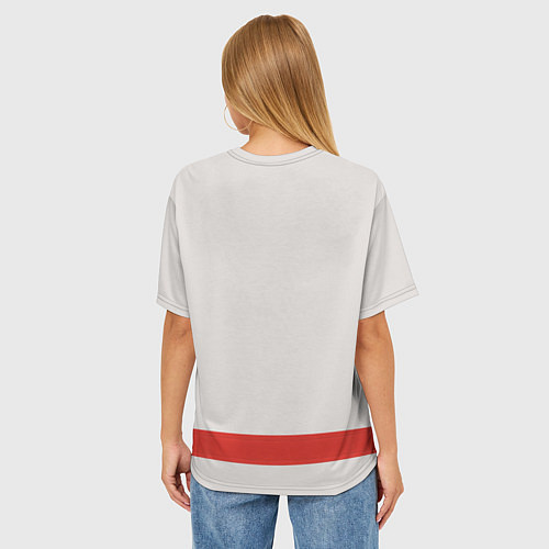 Женская футболка оверсайз The nurse / 3D-принт – фото 4