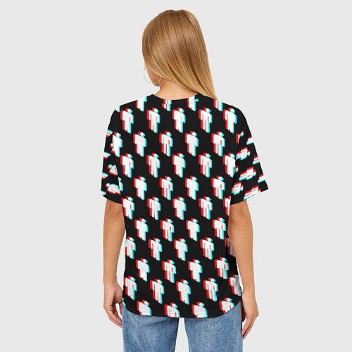 Женская футболка оверсайз Бавария Мюнхен люди / 3D-принт – фото 4