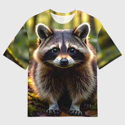 Женская футболка оверсайз Полоскун