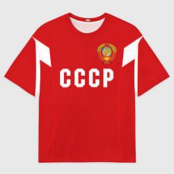 Женская футболка оверсайз СССР - Герб