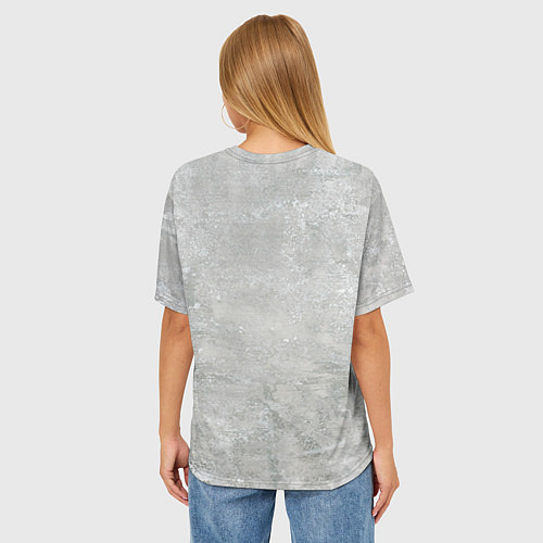 Женская футболка оверсайз Counter-Strike: SWAT / 3D-принт – фото 4