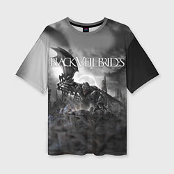 Женская футболка оверсайз Black Veil Brides: Faithless
