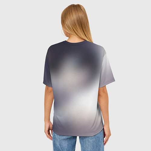 Женская футболка оверсайз Бездомный бог / 3D-принт – фото 4