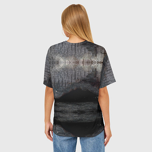 Женская футболка оверсайз Nickelback Repository / 3D-принт – фото 4