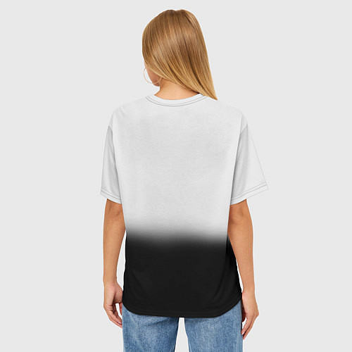 Женская футболка оверсайз Бенедикт Камбербэтч / 3D-принт – фото 4