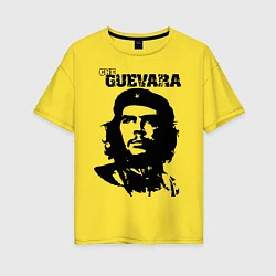 Футболка оверсайз женская Che Guevara, цвет: желтый