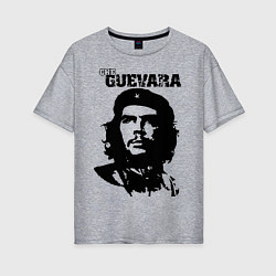 Футболка оверсайз женская Che Guevara, цвет: меланж