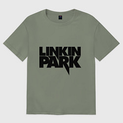 Женская футболка оверсайз Linkin Park