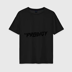 Женская футболка оверсайз The Prodigy логотип
