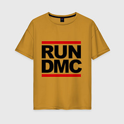 Женская футболка оверсайз Run DMC