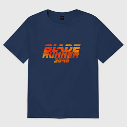Футболка оверсайз женская Blade Runner 2049, цвет: тёмно-синий