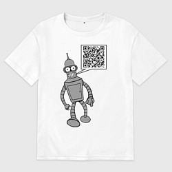 Футболка оверсайз женская Построю свой мир, цвет: белый