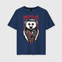 Женская футболка оверсайз Mr Polar