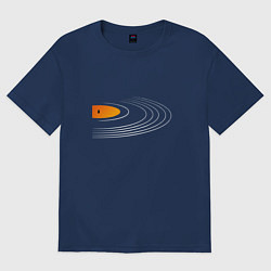 Женская футболка оверсайз Винил