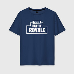 Футболка оверсайз женская Fortnite: Battle Royale, цвет: тёмно-синий