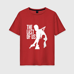Футболка оверсайз женская THE LAST OF US, цвет: красный