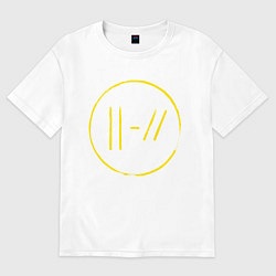 Женская футболка оверсайз Twenty One Pilots: Trench