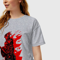 Футболка оверсайз женская Убийца гоблинов, цвет: меланж — фото 2