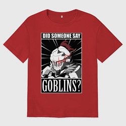 Футболка оверсайз женская Убийца гоблинов 9, цвет: красный