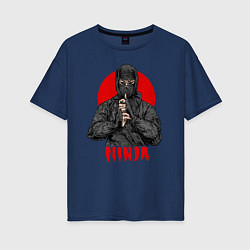 Женская футболка оверсайз Sun Ninja