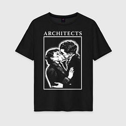 Футболка оверсайз женская Architects: Love, цвет: черный