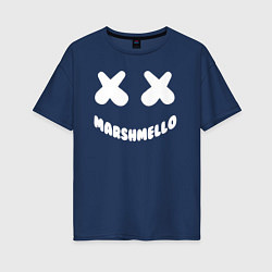 Женская футболка оверсайз MARSHMELLO