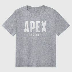 Футболка оверсайз женская Apex Legends, цвет: меланж