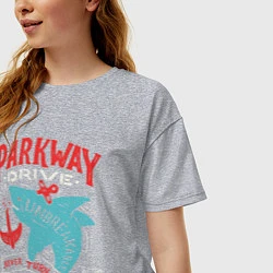 Футболка оверсайз женская Parkway Drive: Unbreakable, цвет: меланж — фото 2