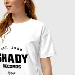 Футболка оверсайз женская Shady records, цвет: белый — фото 2