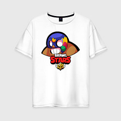 Женская футболка оверсайз Brawl Stars