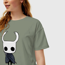 Футболка оверсайз женская Hollow Knight, цвет: авокадо — фото 2