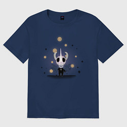 Футболка оверсайз женская Hollow knight Полый рыцарь, цвет: тёмно-синий