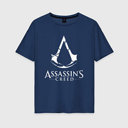 Футболка оверсайз женская Assassin’s Creed, цвет: тёмно-синий