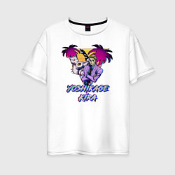 Женская футболка оверсайз Кира Йошикаге и Killer Queen