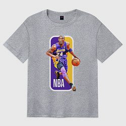 Женская футболка оверсайз NBA Kobe Bryant