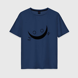 Женская футболка оверсайз Moon