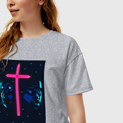 Футболка оверсайз женская STARBOY, цвет: меланж — фото 2