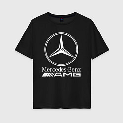 Женская футболка оверсайз MERCEDES-BENZ AMG