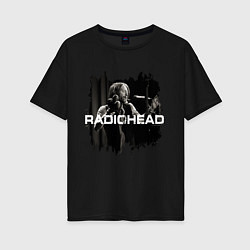 Женская футболка оверсайз Radiohead