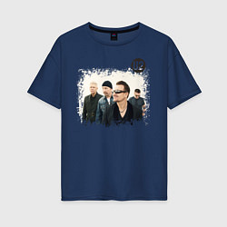 Женская футболка оверсайз U2