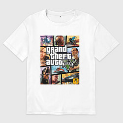 Женская футболка оверсайз GTA5