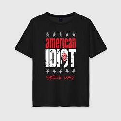 Женская футболка оверсайз Green Day